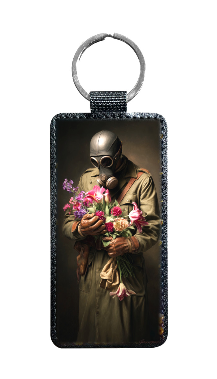 Beauty in the Aftermath | Cinematic Soldier Gas Mask Art  M072