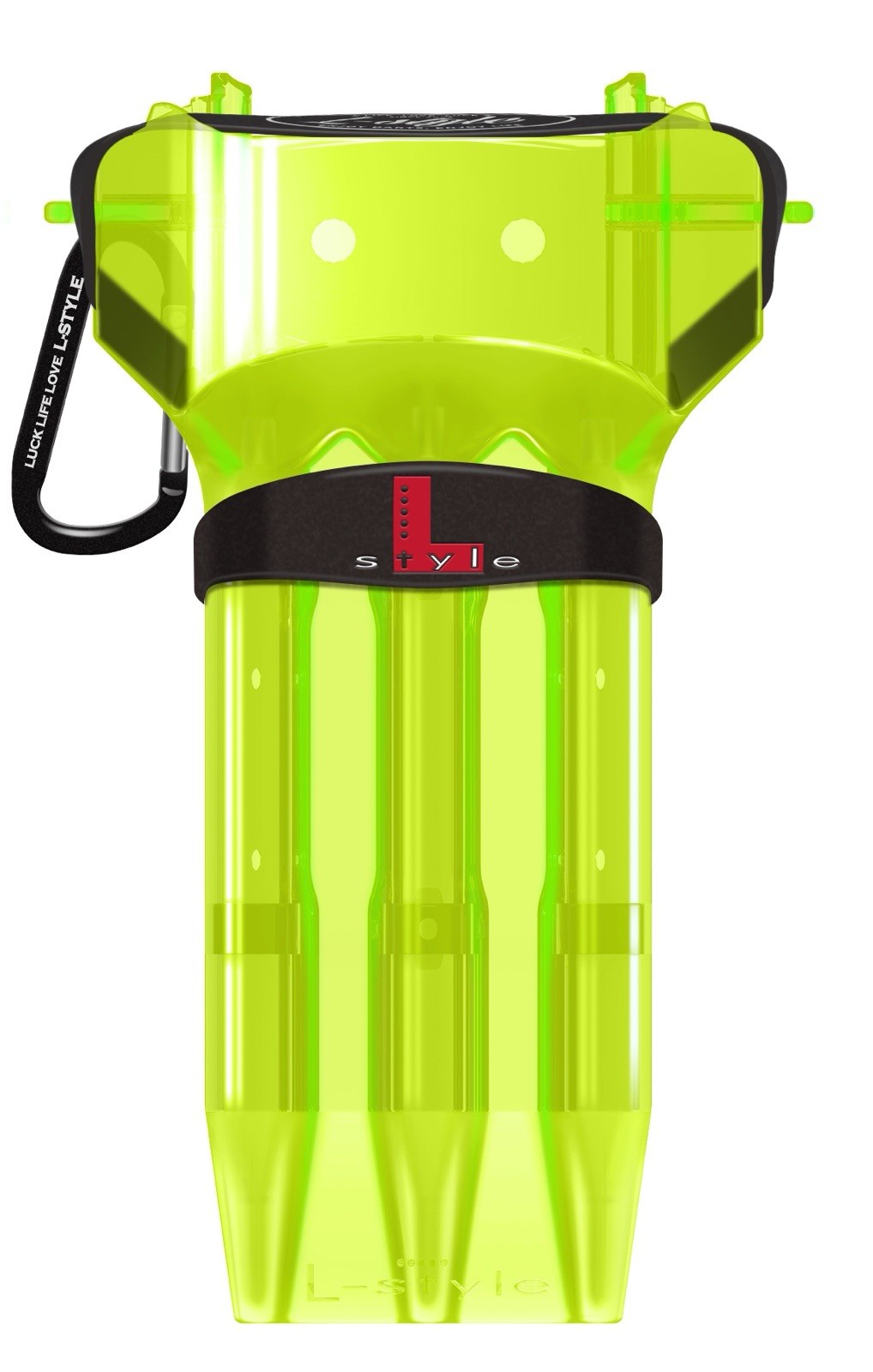 L-Style Krystal ONE Dart Case - Neon Yellow