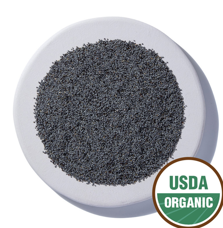 Organic Seeds Whole Poppy - Fresh Harvested Black ~ Non-GMO Bagel Cooking More +