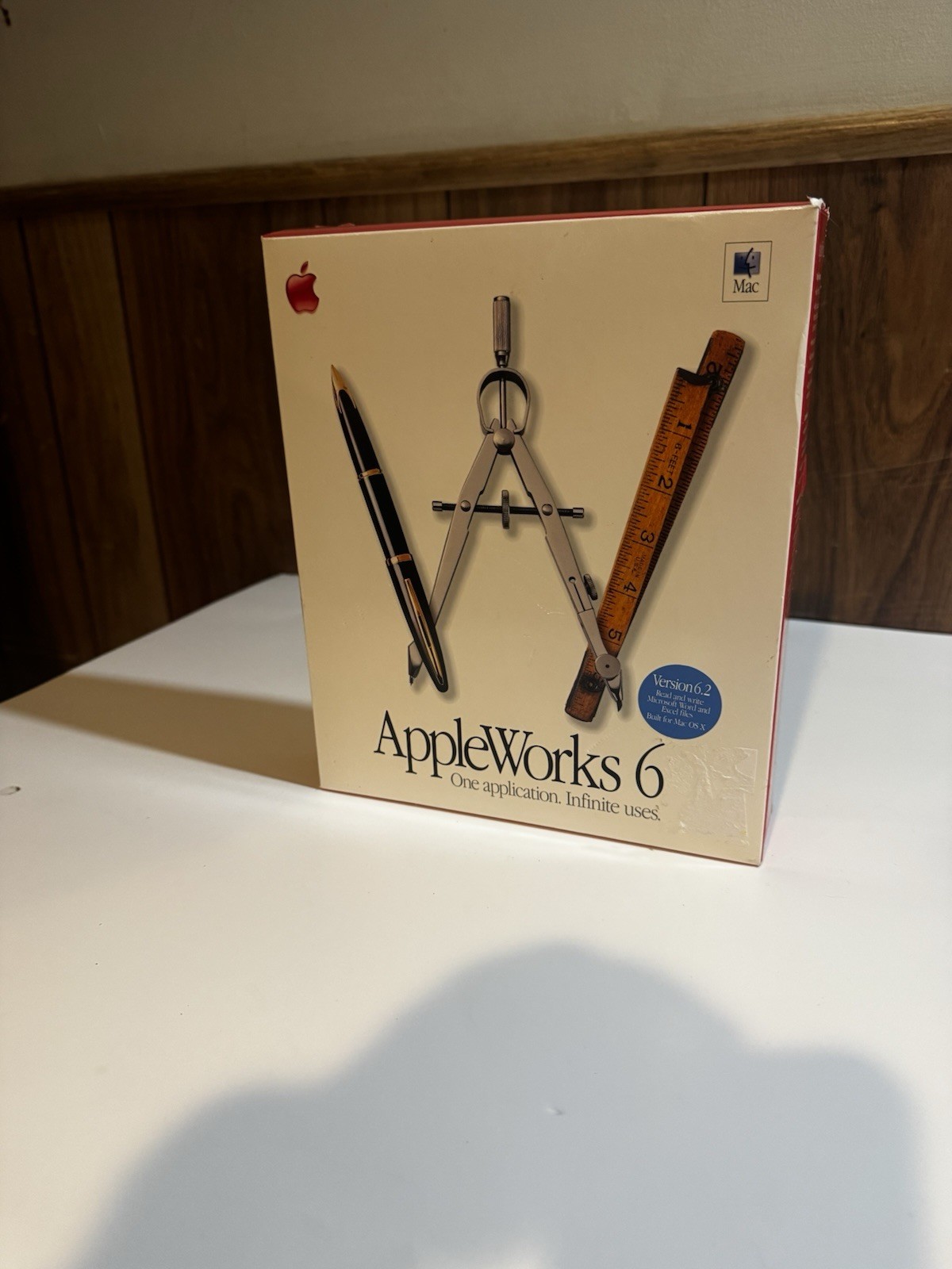 APPLEWORKS 6 Version 6.2 Software Application for Mac OS X New In Box