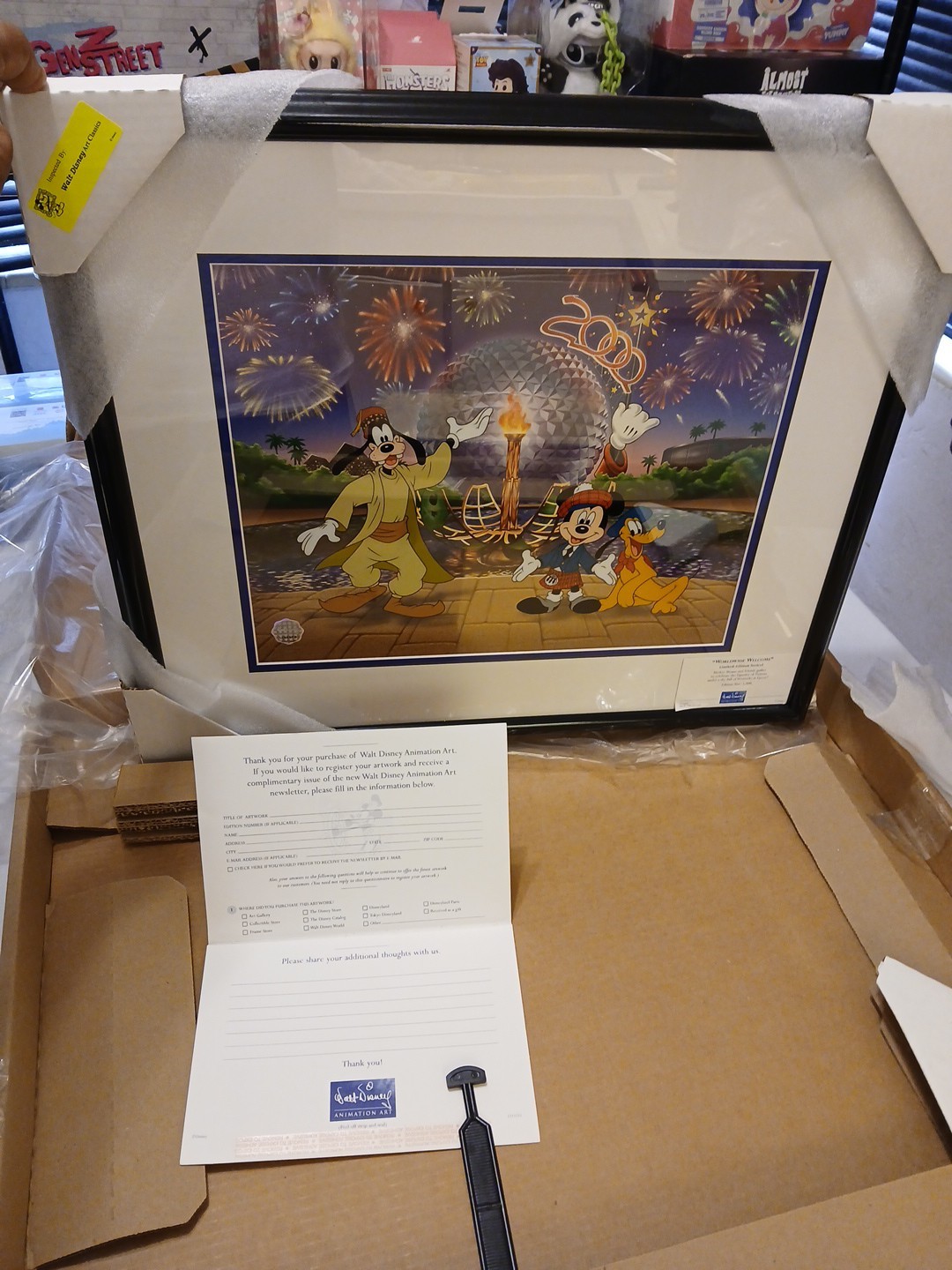 WALT DISNEY Animation Art CLASSICS “A WORLD OF JOY” IT’S A SMALL WORLD 1 Of 1000