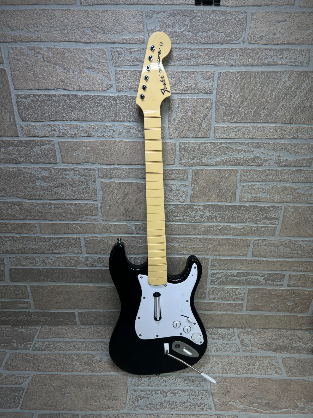 PS3 Fender Stratocaster Wireless Rock Band Guitar No Dongle