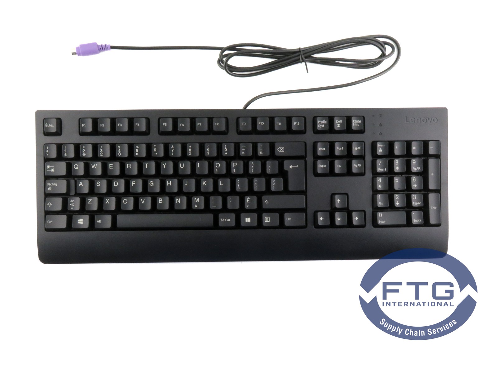 00XH909 Lenovo PS2 Traditional Keyboard BK 058 FRA