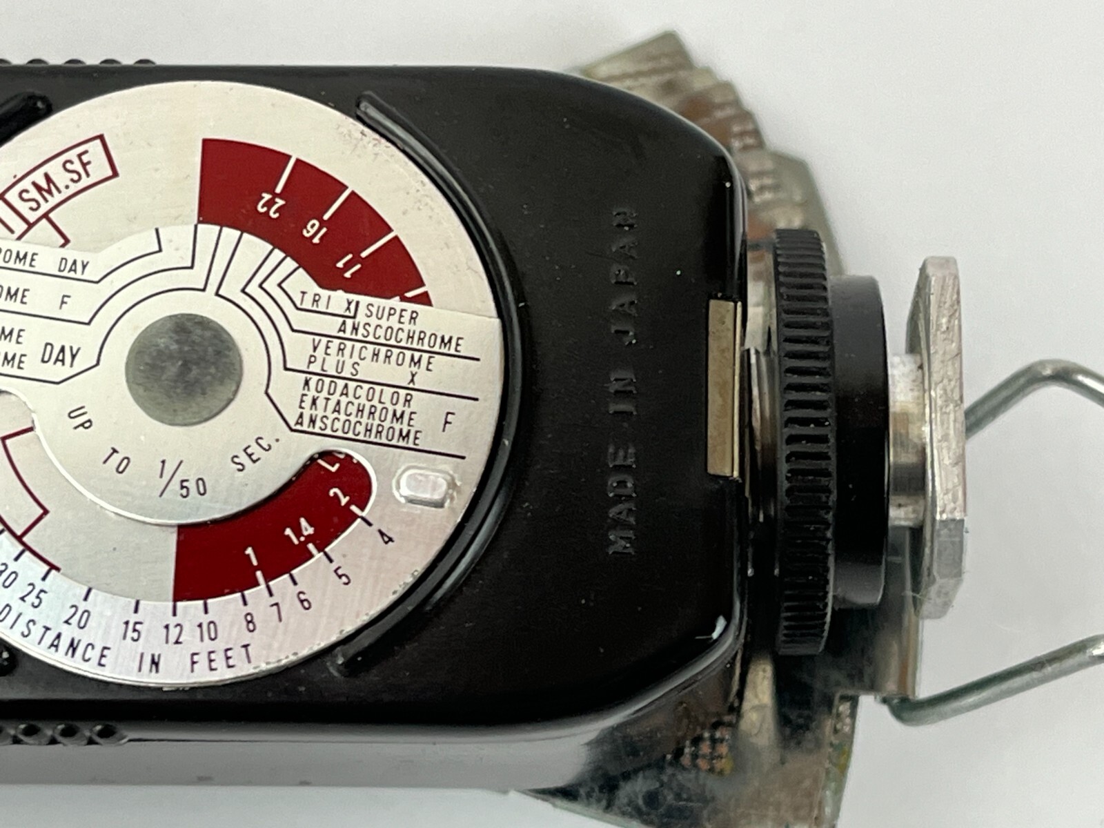 Accura Flash Dial Collapsible Leather Case Camera Vinage