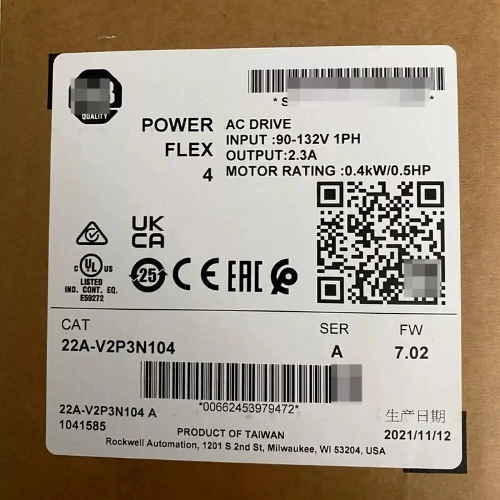 New AB 22A-V2P3N104 Free Shipping New in Box New Factory Sealed PLC