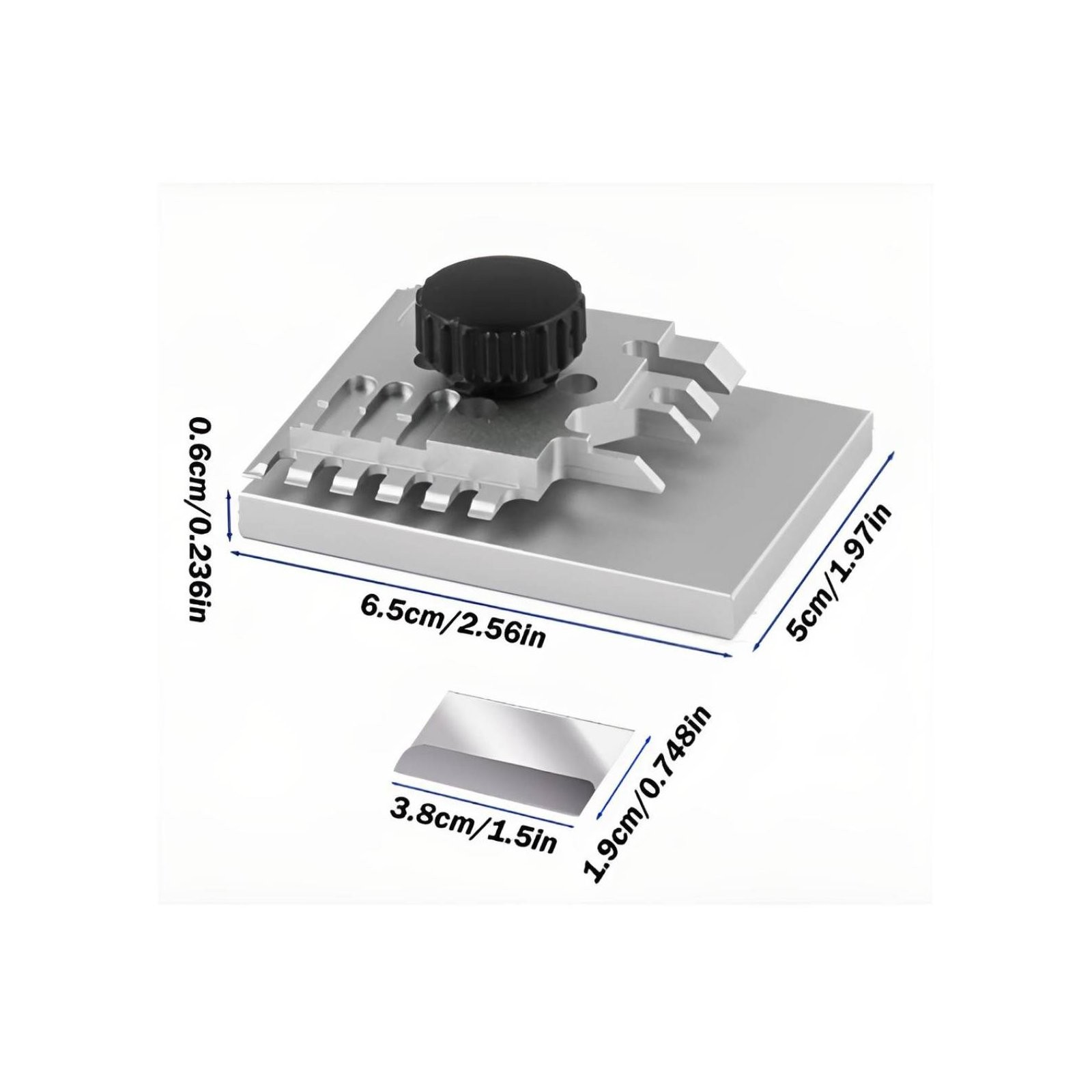 Photo-Etch Bending Tool Mini Size Photo Etch Bender 360-Degree Rotation