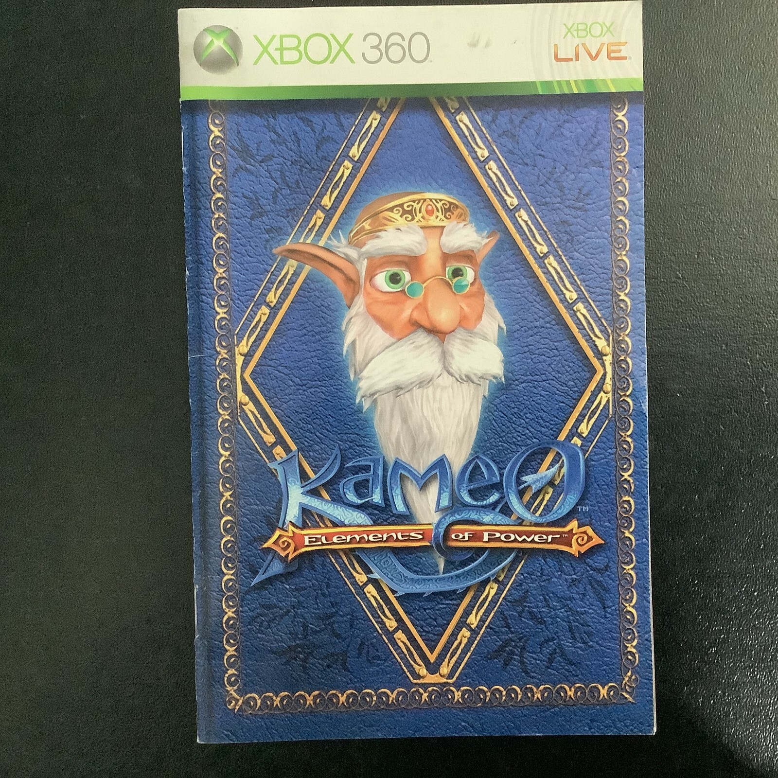 Kameo Elements of Power Microsoft Xbox 360 Instruction Manual Only