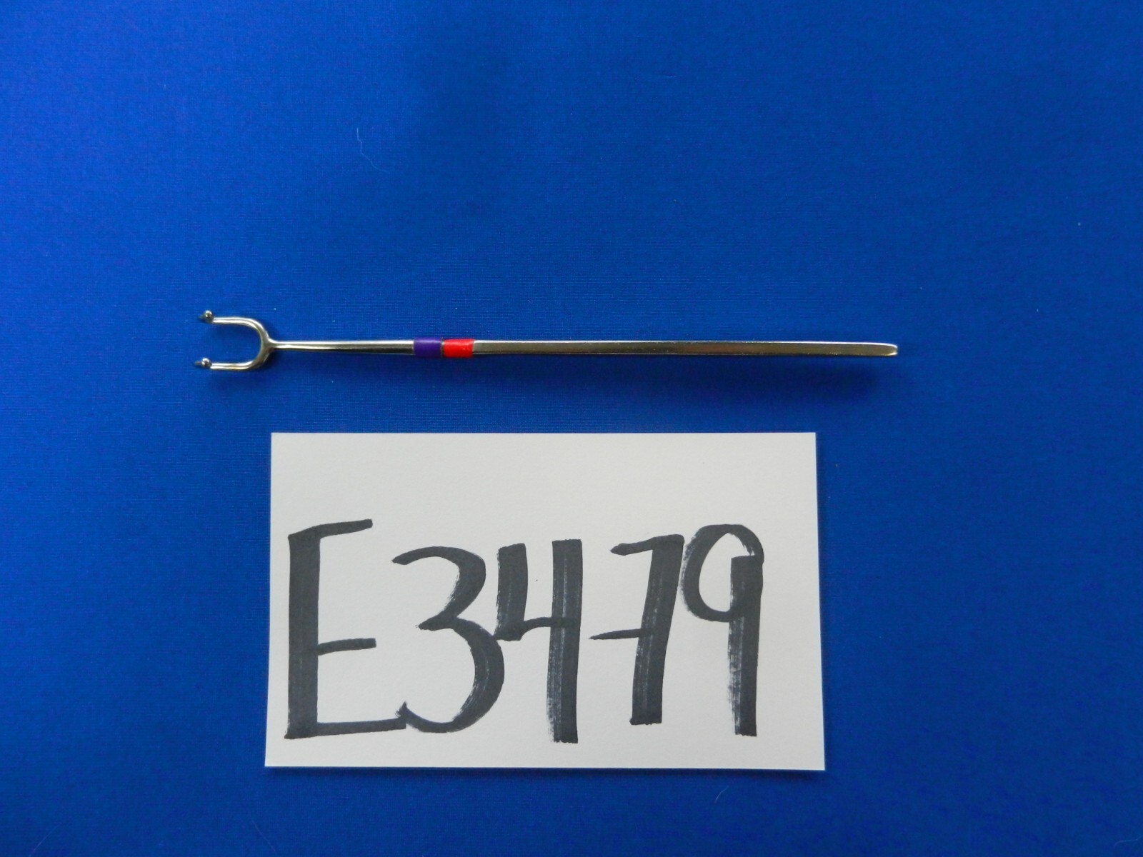 E3479 V. Mueller RH1190 Fomon 13mm Double Ended 2 Prong ENT Retractor