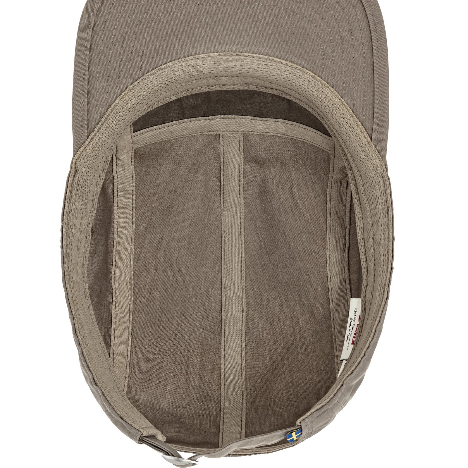 Fjallraven Flat Brim Cap, Suede Brown, Small/Medium