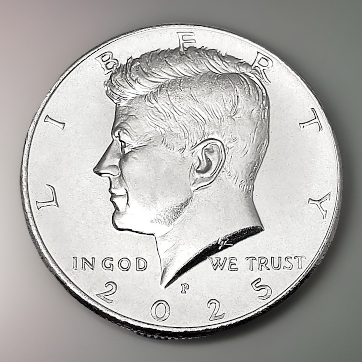2025-P Clad Gem BU Kennedy Half Dollar Coin from OBR Fast Shipping