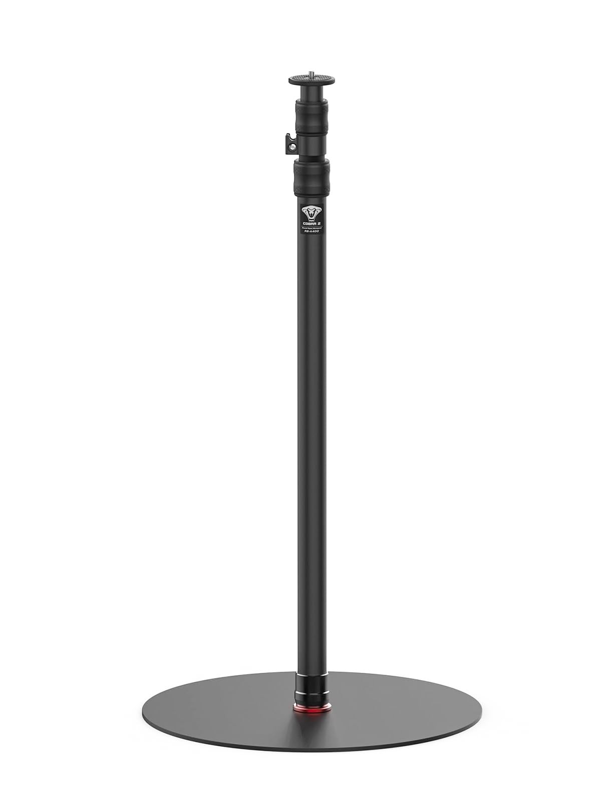 A400 Round Base Monopod Stand, 79'' Studio Light Stand with Flat Base, Alumin...