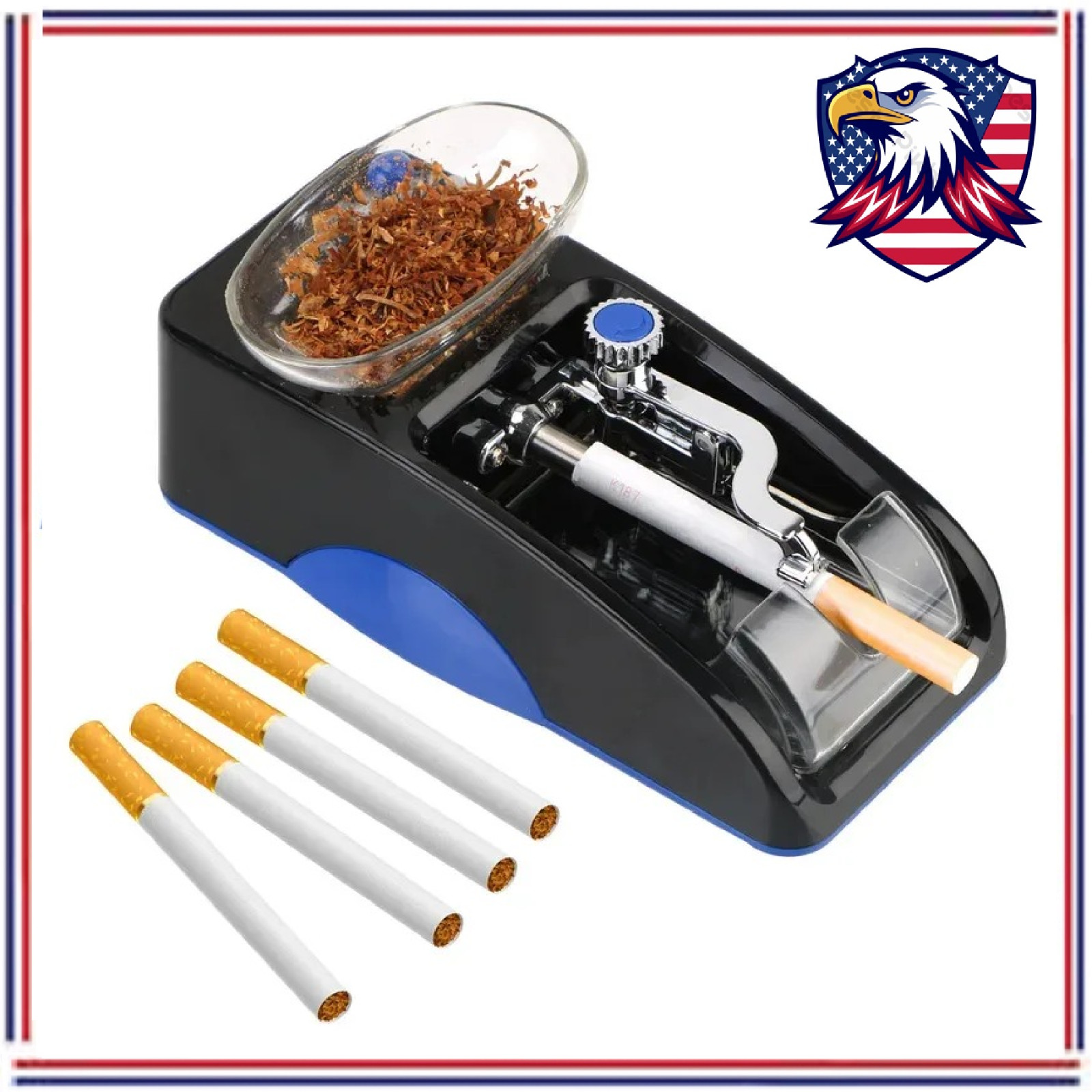 Cigarette Machine Automatic Electric Rolling Roller Tobacco Injector Maker - US