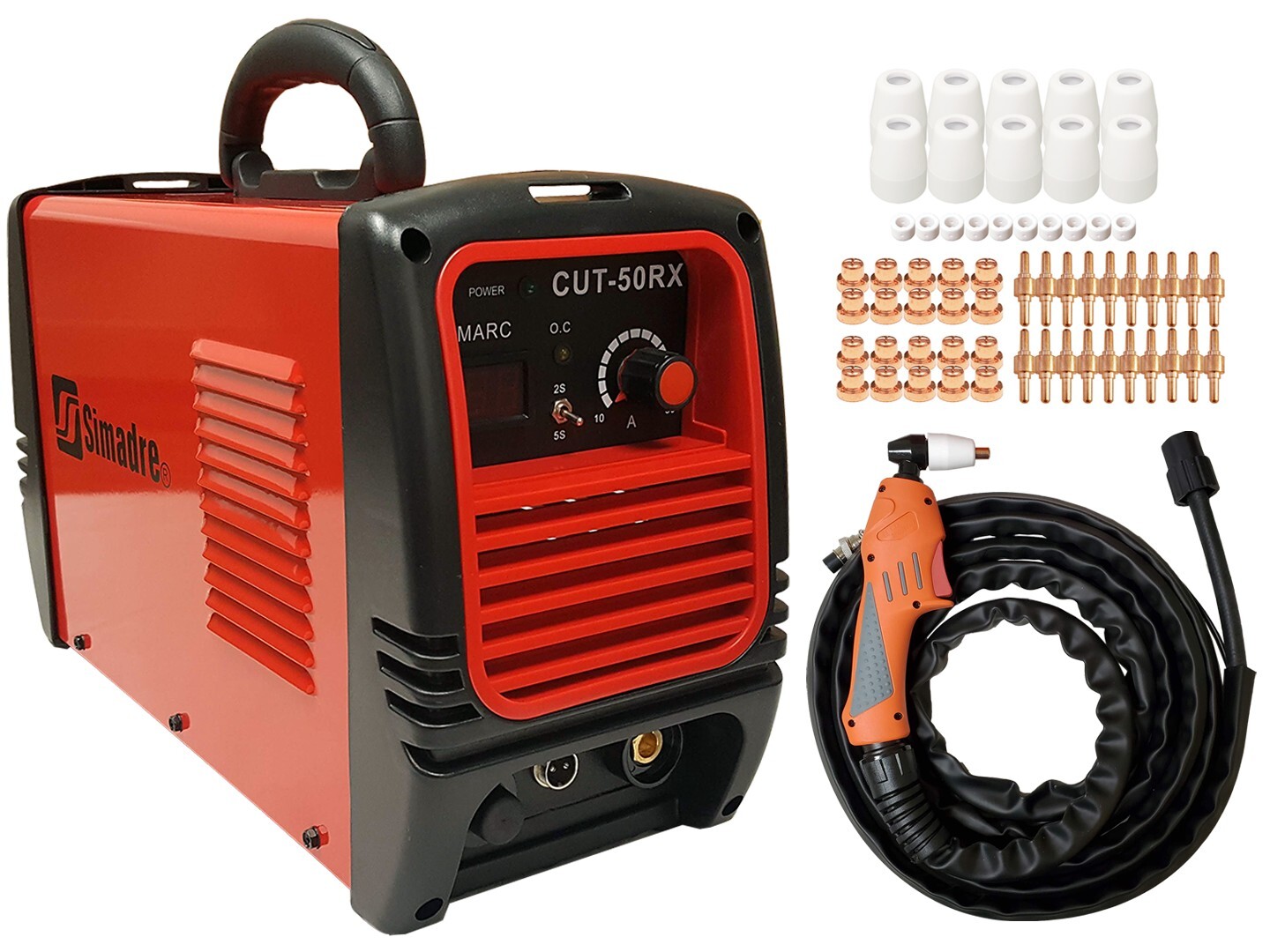 PLASMA CUTTER 60 CONS SIMADRE 50RX 110/220V 50A 1/2" CUT POWER TORCH NEW