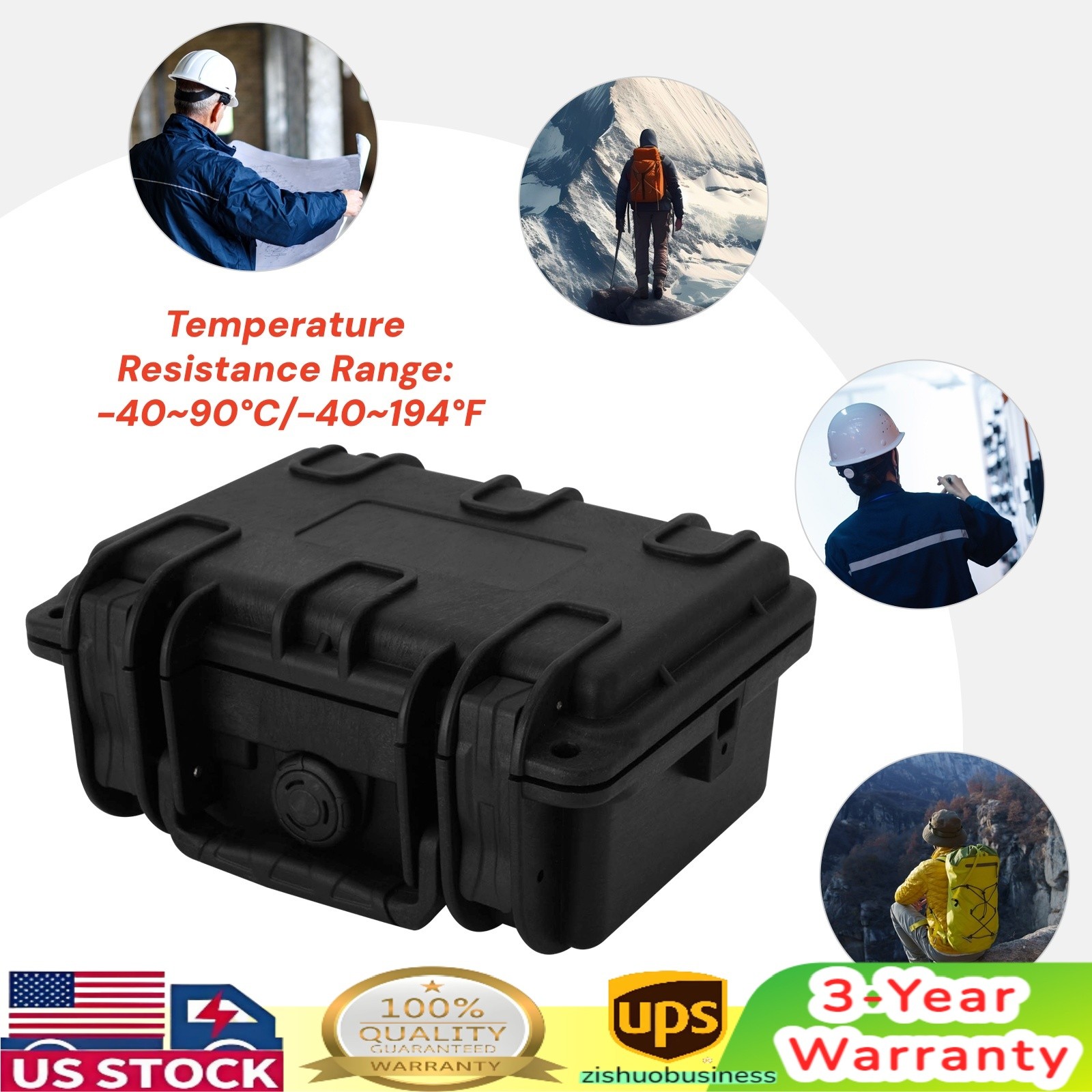 Protective Dry Box Case Equipment Safety Case Dustproof Waterproof Dry Box