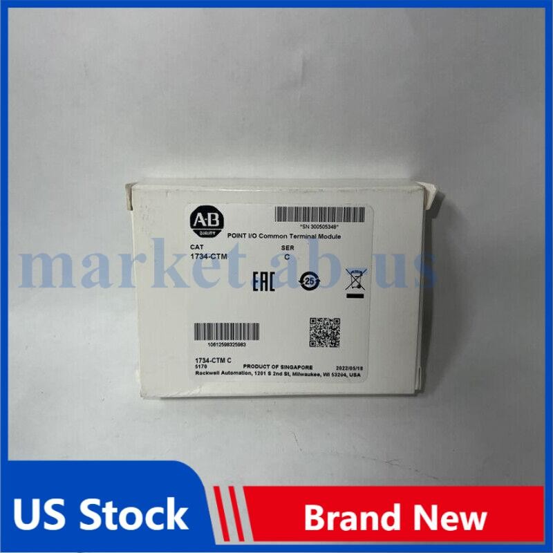 New Sealed AB 1734-CTM  Point I/O Common Terminal Module NEW IN BOX US Free Tax