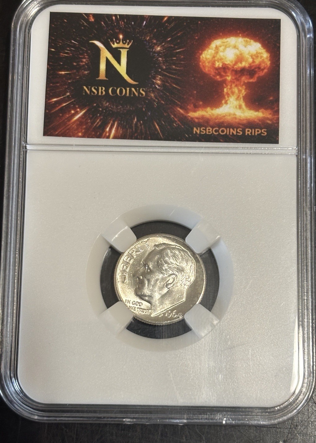 1964 P Roosevelt Dime 90% SILVER Brilliant Uncirculated