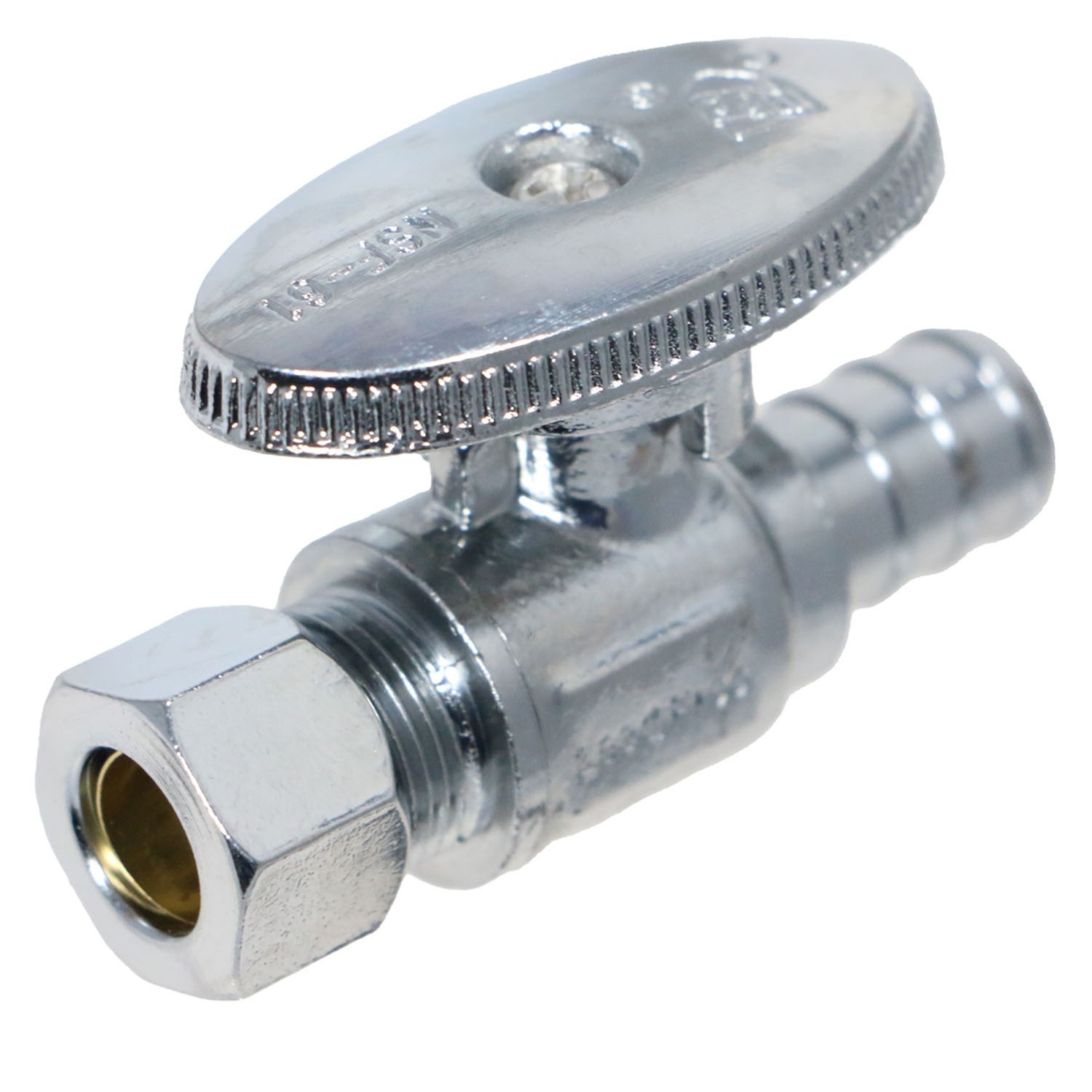 50 Pack  XFITTING 1/2" PEX-B x 3/8" OD Compression Straight Stop Valve Lead Free