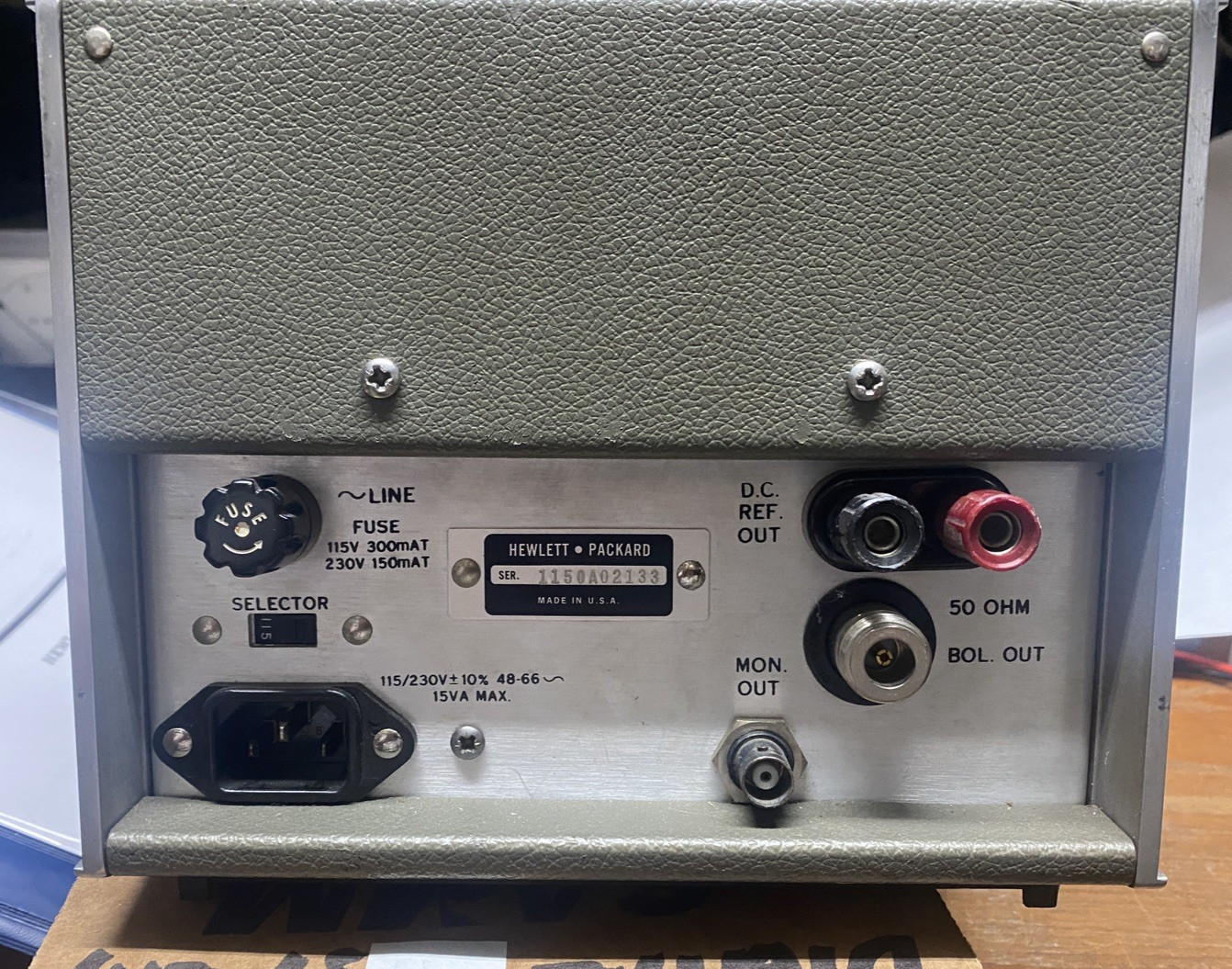 HP 8900B Peak Power Calibrator