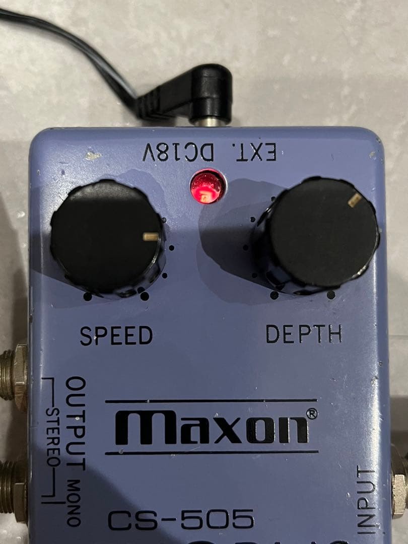 Maxon CS-505 Chorus Guitar Effects Pedal