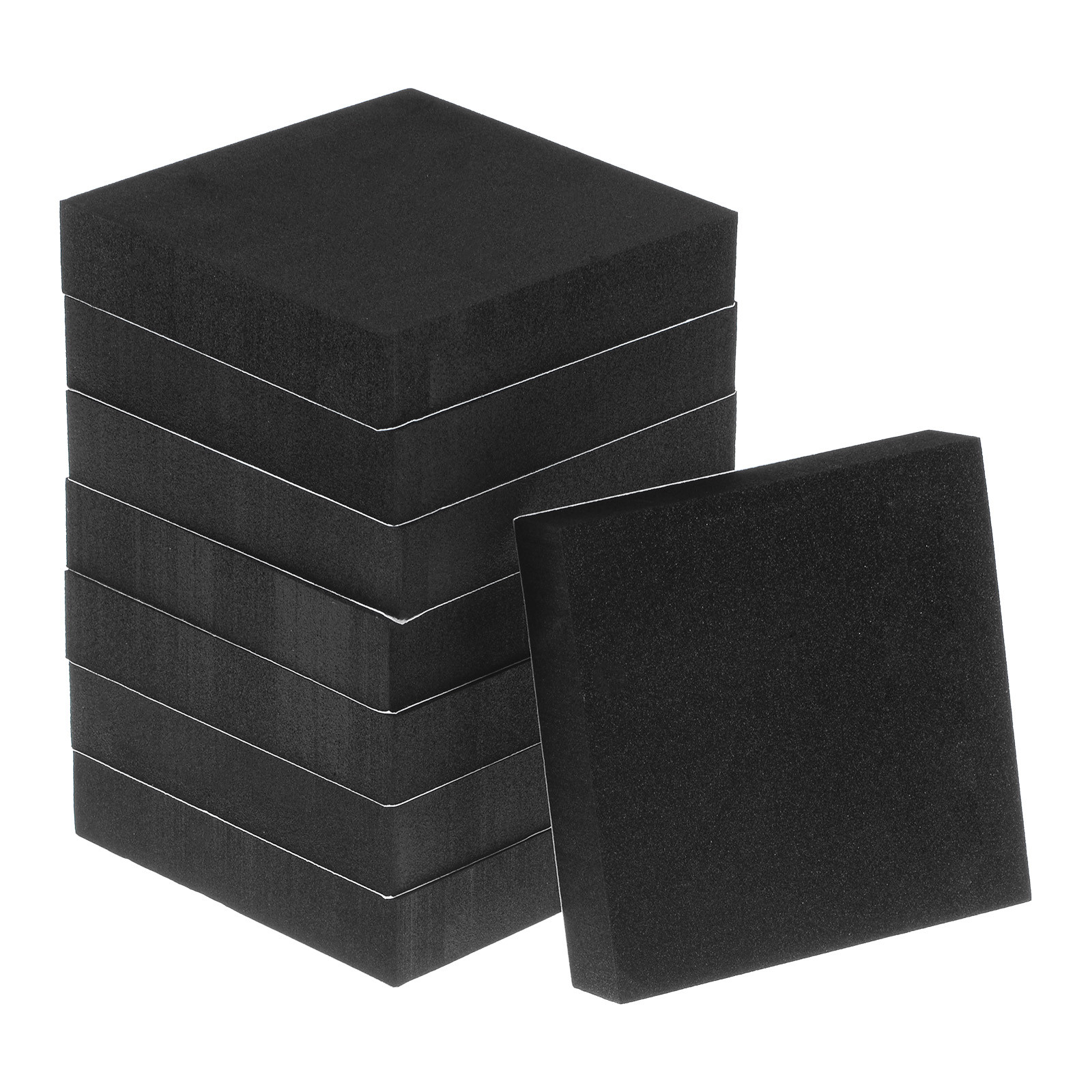 8pcs Adhesive Foam Padding Sheets 3/4" Thick x 4" Long Square EVA Foam Sheet