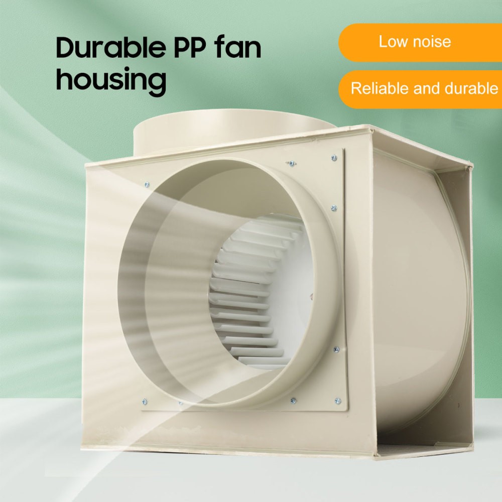Centrifugal Blower Fan Exhaust Fan 10 Inch Extractor Fan 300W for Lab Fume Hood