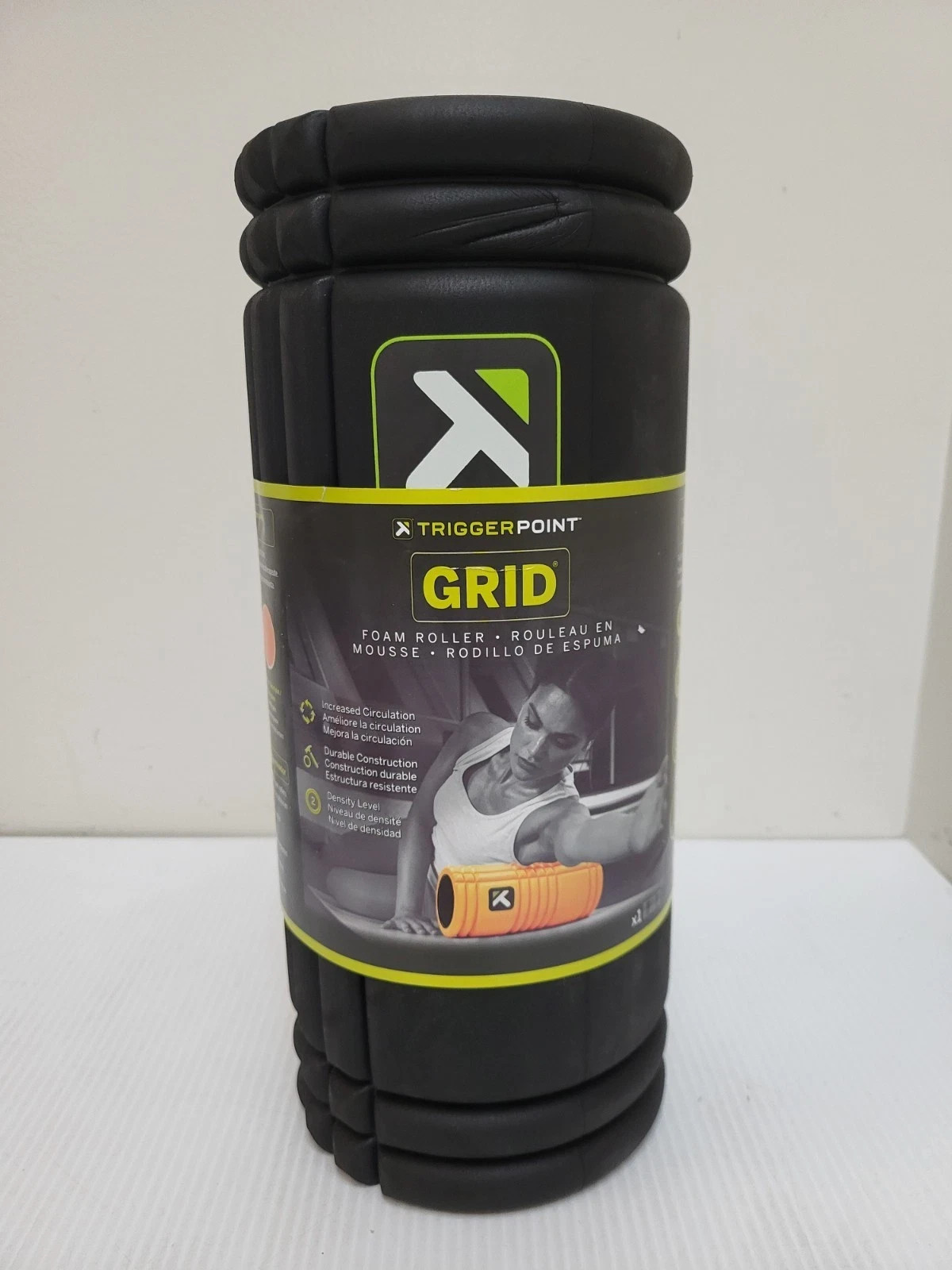 Trigger Point Performance TPT-GRDBW The Grid Black Foam Roller - Black NWT