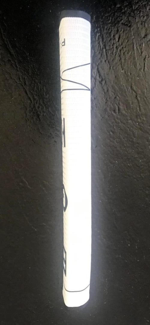 EGK PFLAT 1.0 WHITE FLAT FRONT NON-TAPER GOLF PUTTER GRIP