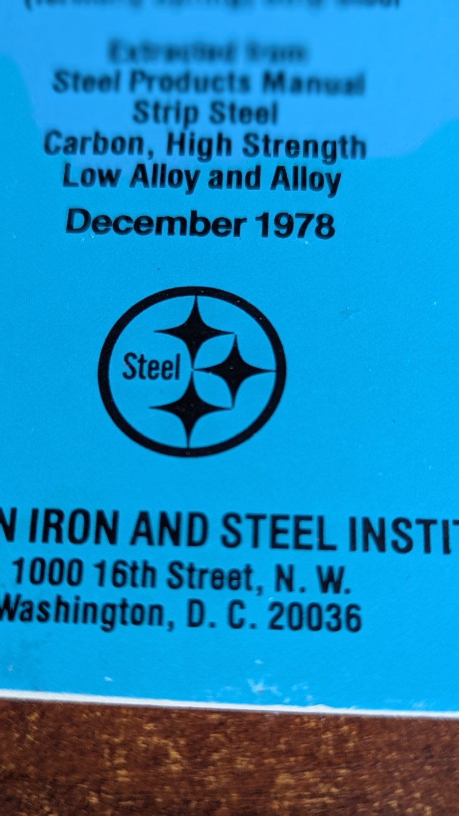 Vtg lot (6) Trade Union Iron Steel Pocket Reference Books Analysis Charts Data