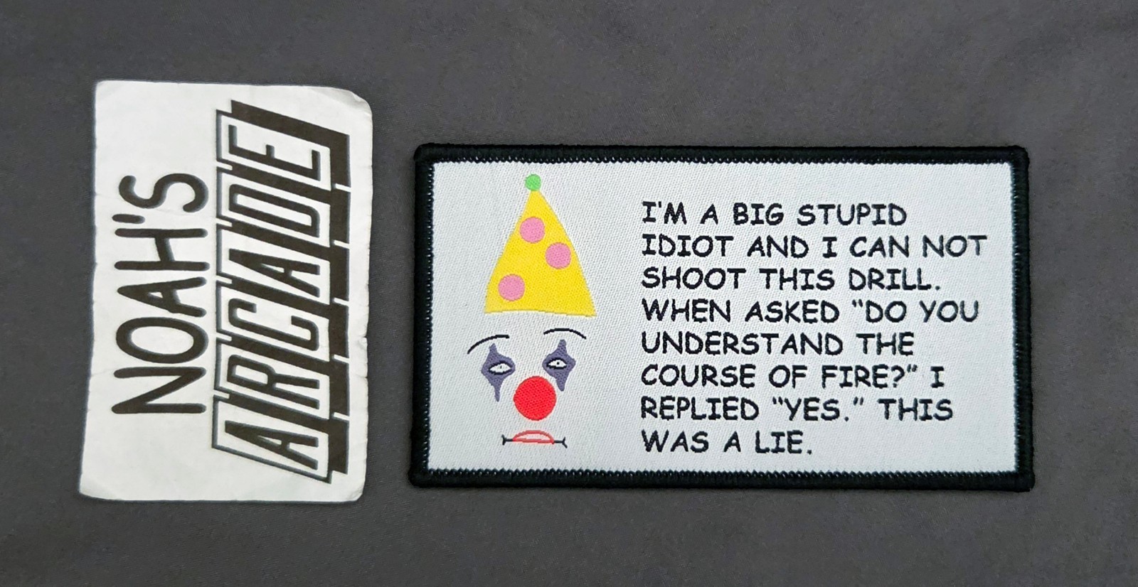 Rare 'Do You Understand The Course Of Fire' Drill Fail Patch FOG GWA SUPDEF FUD