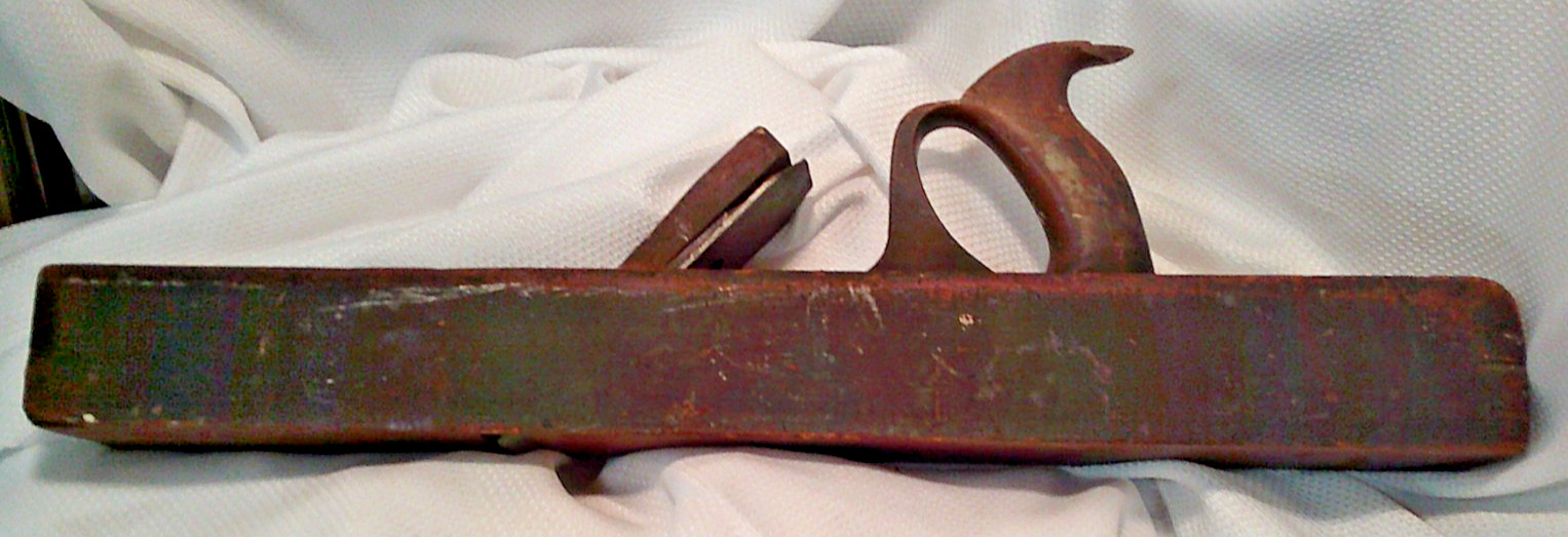 Antique 22-inch Wooden Fox Plane w 2-5/8-inch Blade William Ash & CO 1822-1845