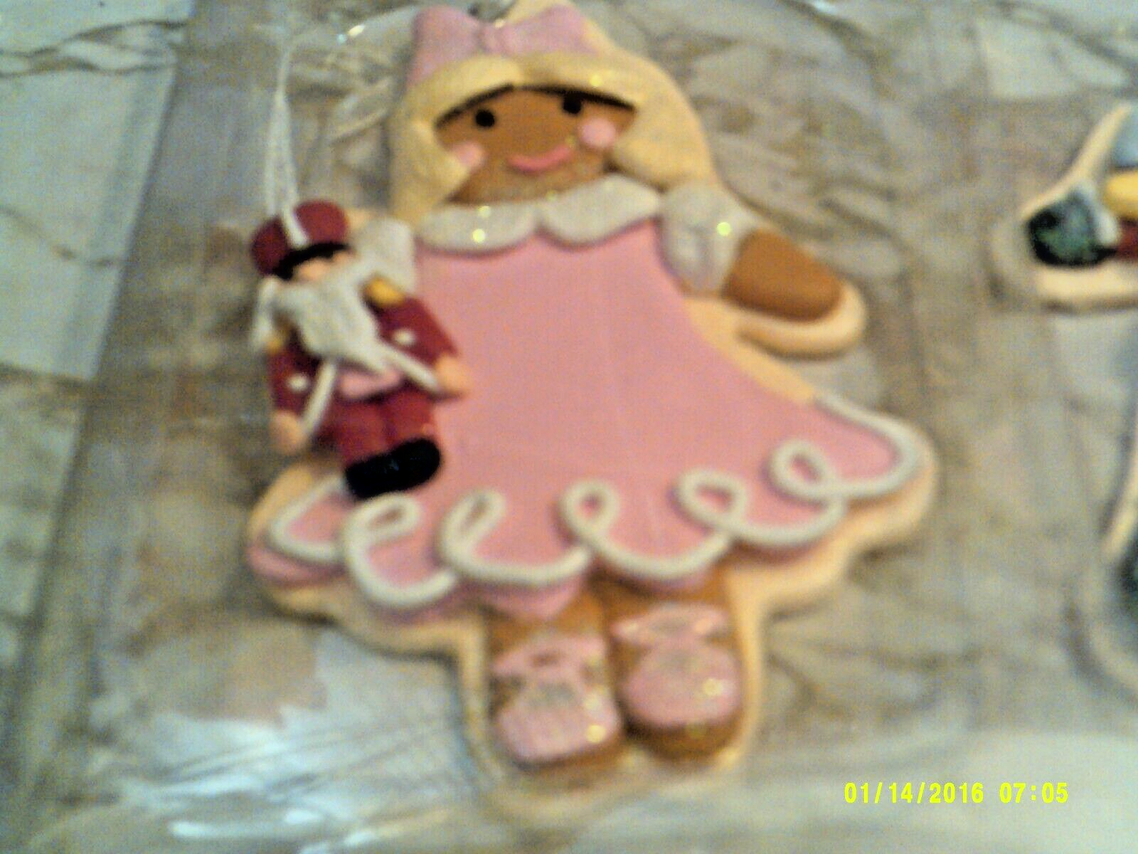 KURT ADLER-NUTCRACKER SUITE COOKIE ORNAMENTS-4 PIECE BOX SET-NEW-2024