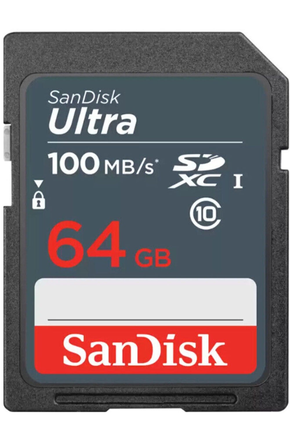 SanDisk 64GB Ultra SDXC UHS I SD Memory Card 100MB Per Second HD Video NEW USA