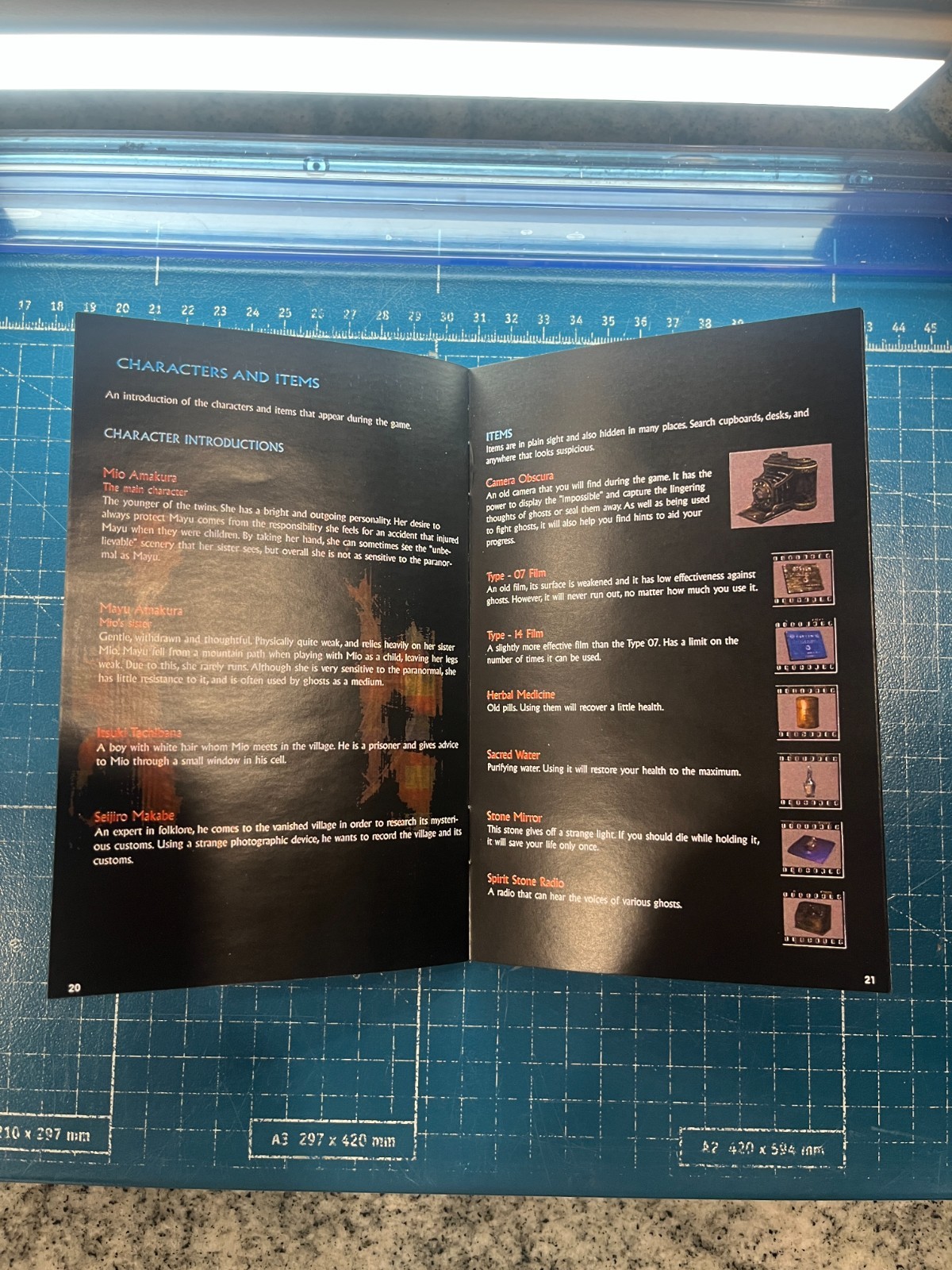 Replacement Manual for - Fatal Frame 2 - Xbox Instruction Booklet