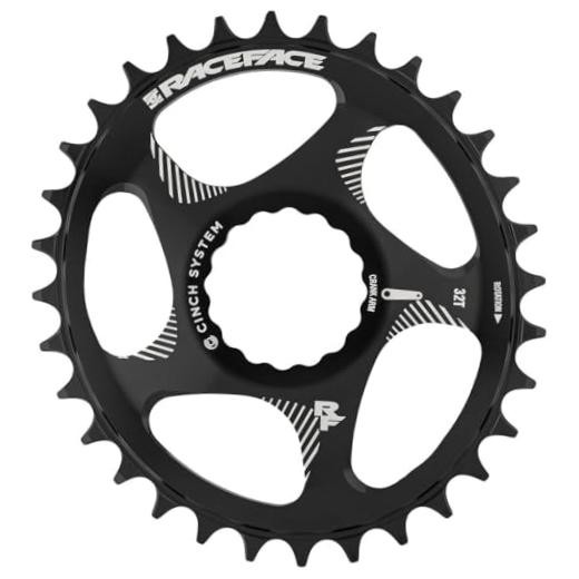 Race Face 91-5605 34 Direct Mount Oval 34T Black 10/11/12S | bike-chainrings