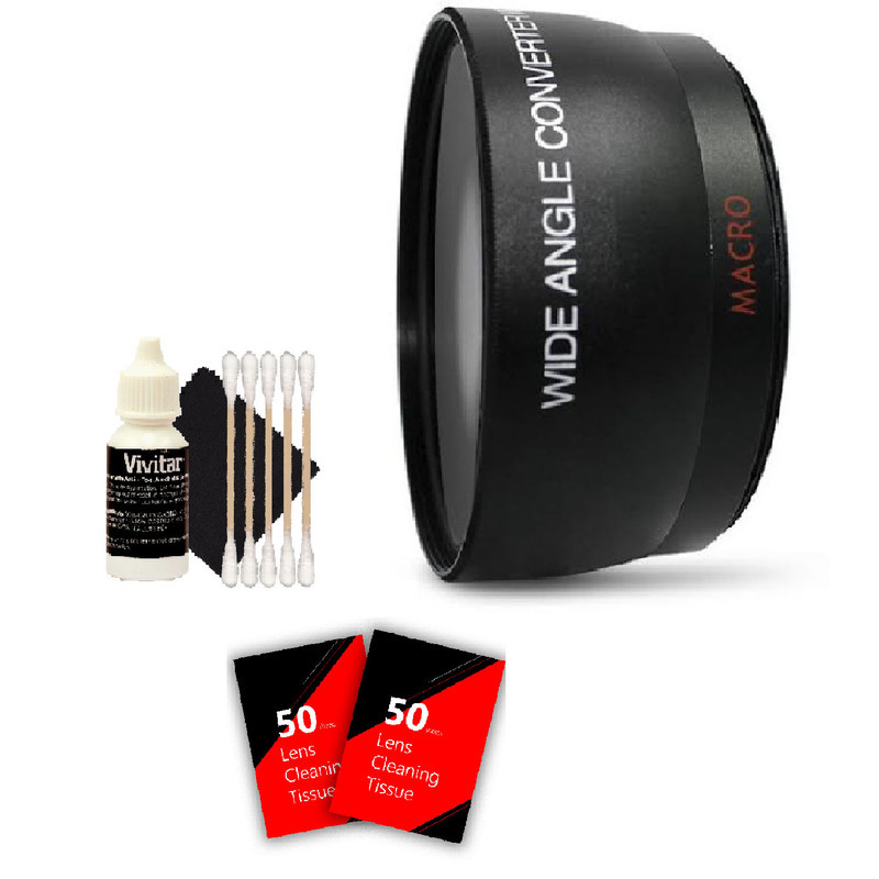 52mm Wide Angle Lens Kit for Canon EOS 70D/80D and All Canon DSLR Camera