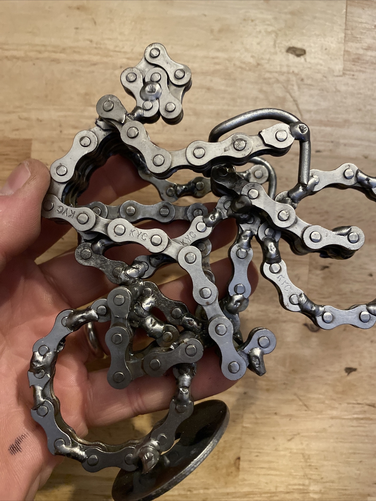 Bicycle Bike Paperweight Sprocket Chain Tour De France Home Office Work Decor US