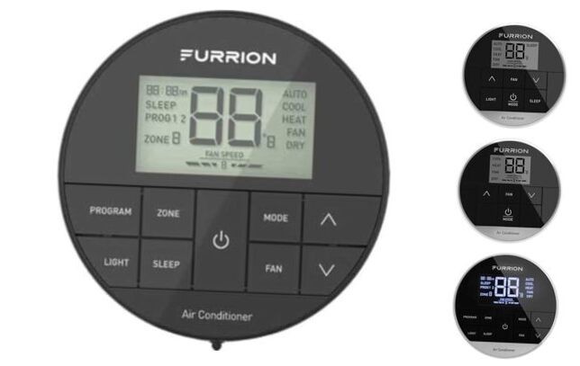 Chill Standard RV Thermostat - Black
