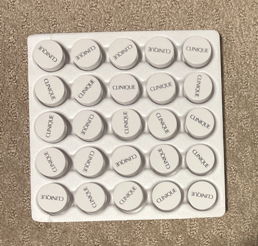Clinique 4mL Makeup Lotion Dram Jars w/Cap Plastic Assembled - 50 Count Case