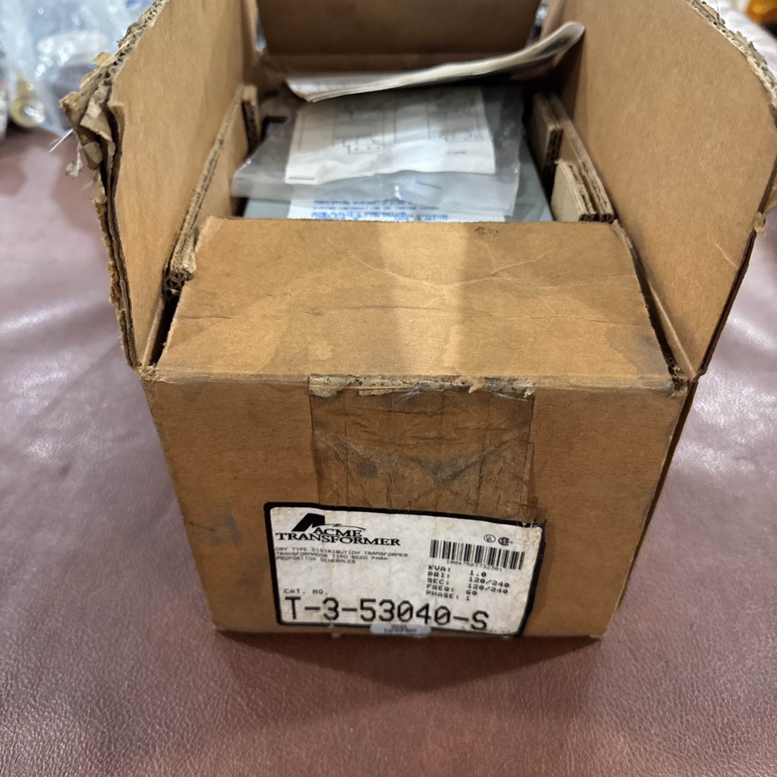 ACME TRANSFORMER T-3-53040-S T353040S General Purpose Transformer New