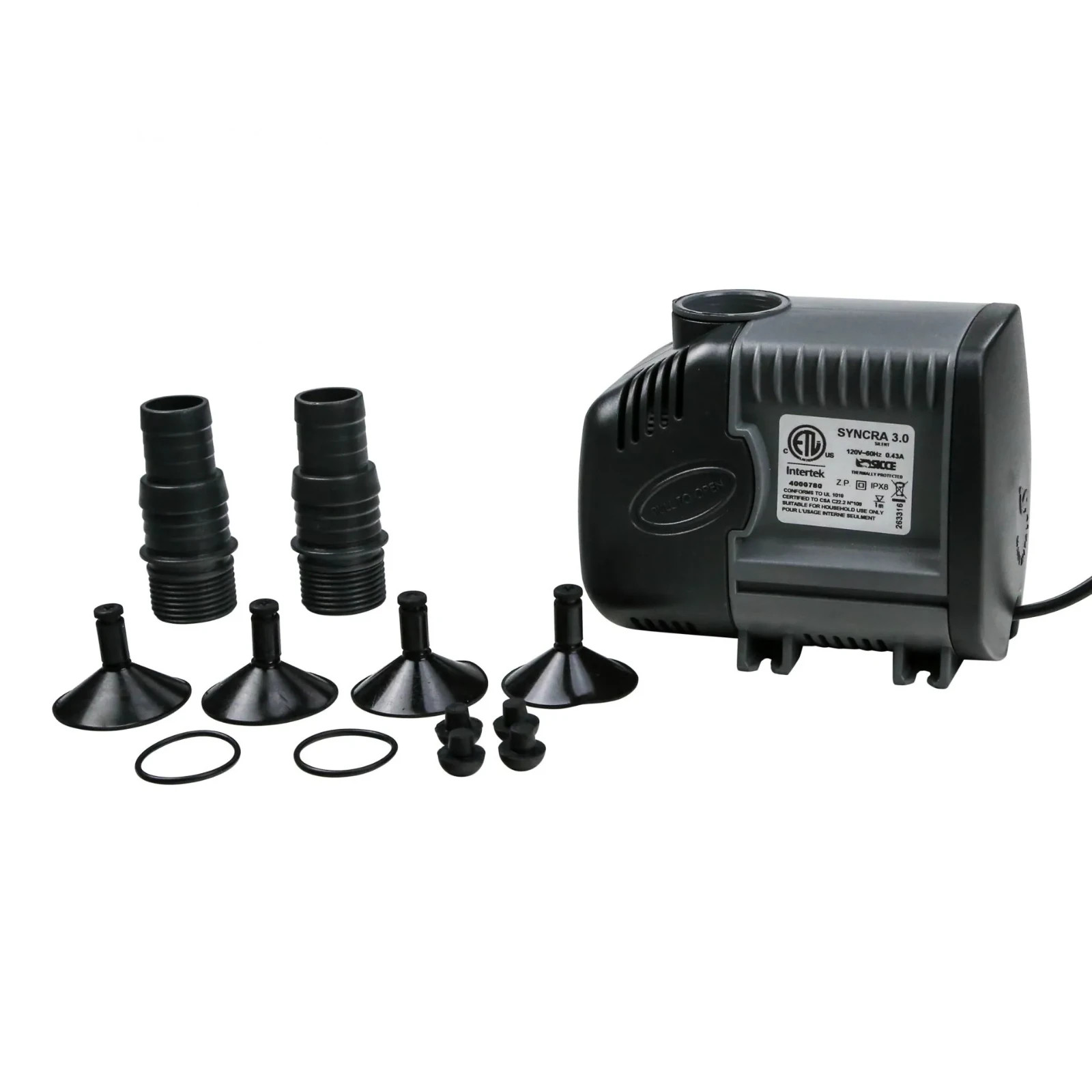 Sicce Syncra Silent 3.0 Multifunction Aquarium Water Pump RSYH03E - 714 GPH