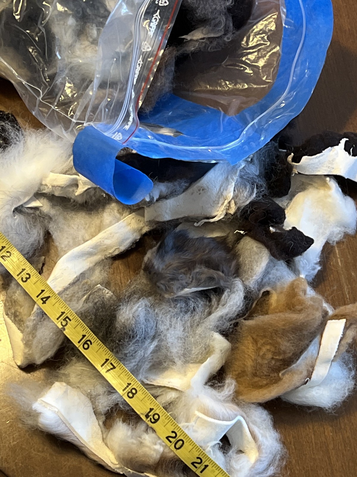 1lb bag of Scandinavian Wool