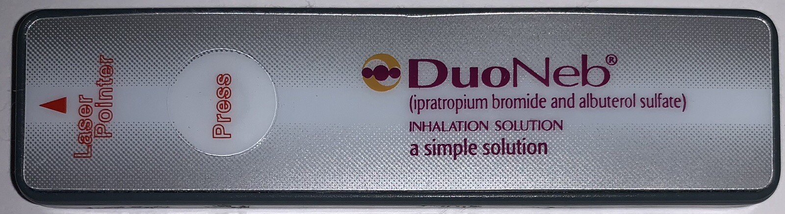 DUONEB DRUG REP PHARMACEUTICAL PROMOTIONAL LASER POINTER - WORKING CONDITION