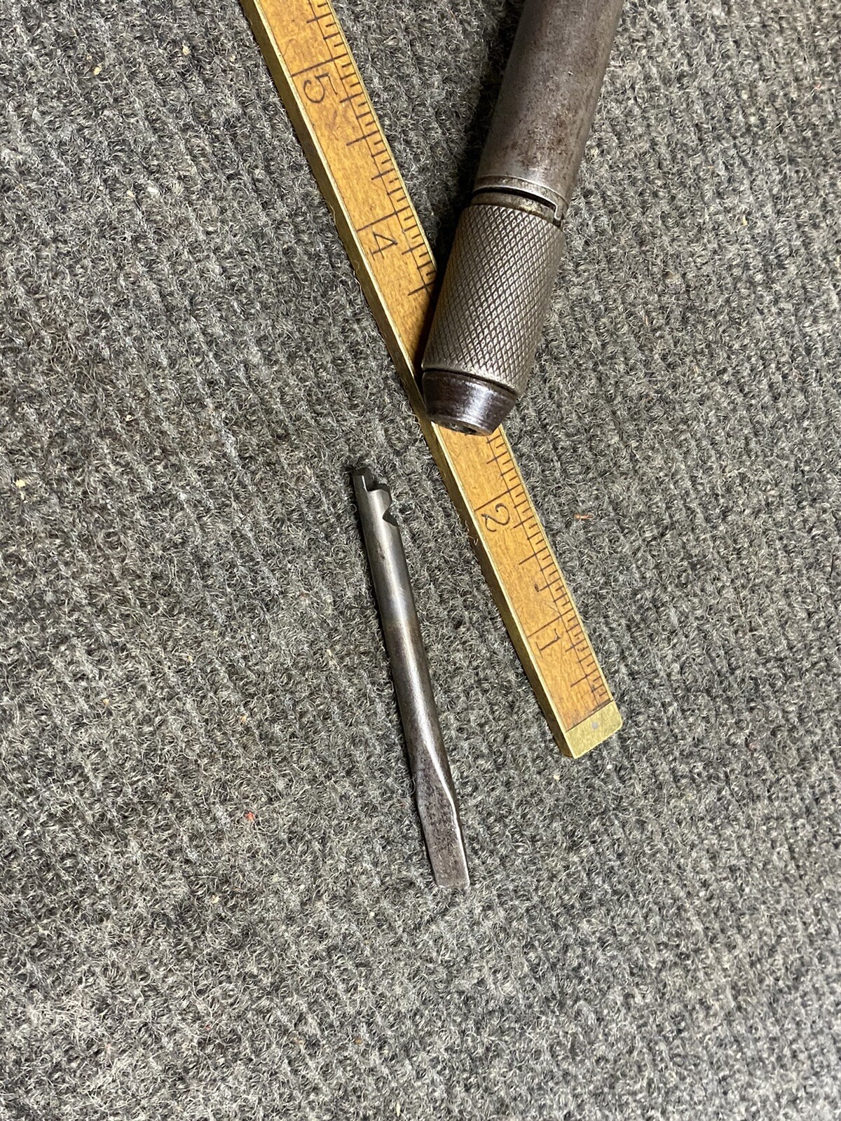 Early Yankee? Spiral Slotted Driver Pat Applied For