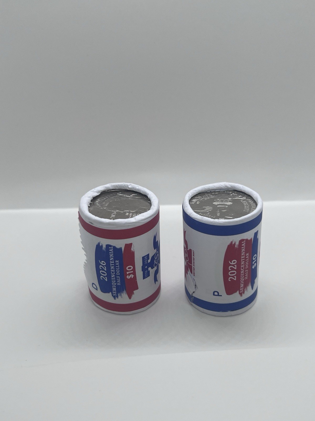 2026 USA Mint Half Dollars Rolls 250 Anniversary of The United States Coin Lot