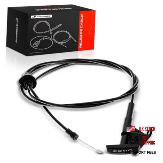 Front Hood Latch Release Cable with Handle Compatible with Chevrolet Blazer,
