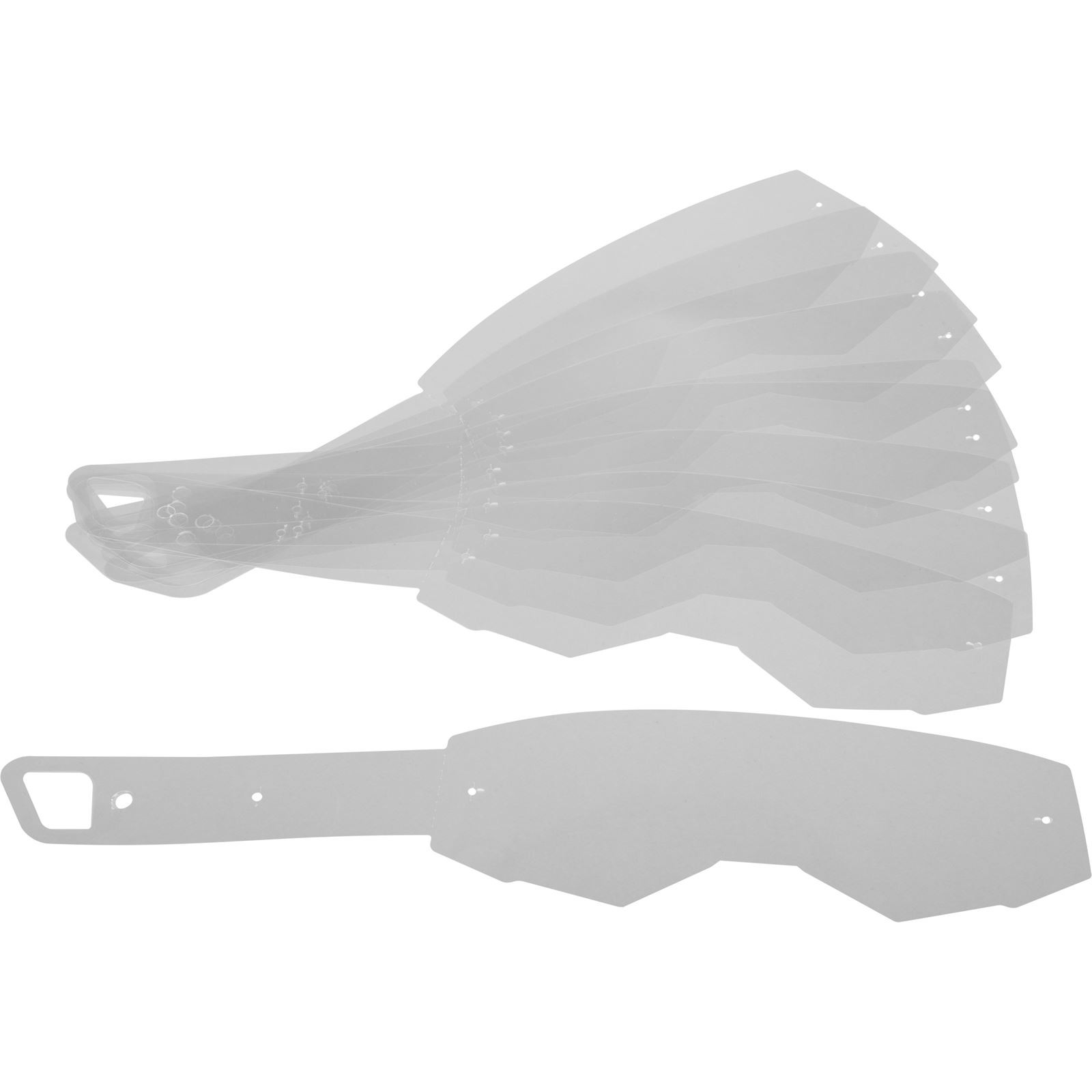 FLY Racing Tear Offs  Youth 10 Pack  FLC-029
