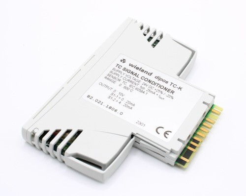 82.021.1806.0 WIELAND TC Signal Conditioner Module 25mA 24V 8202118060