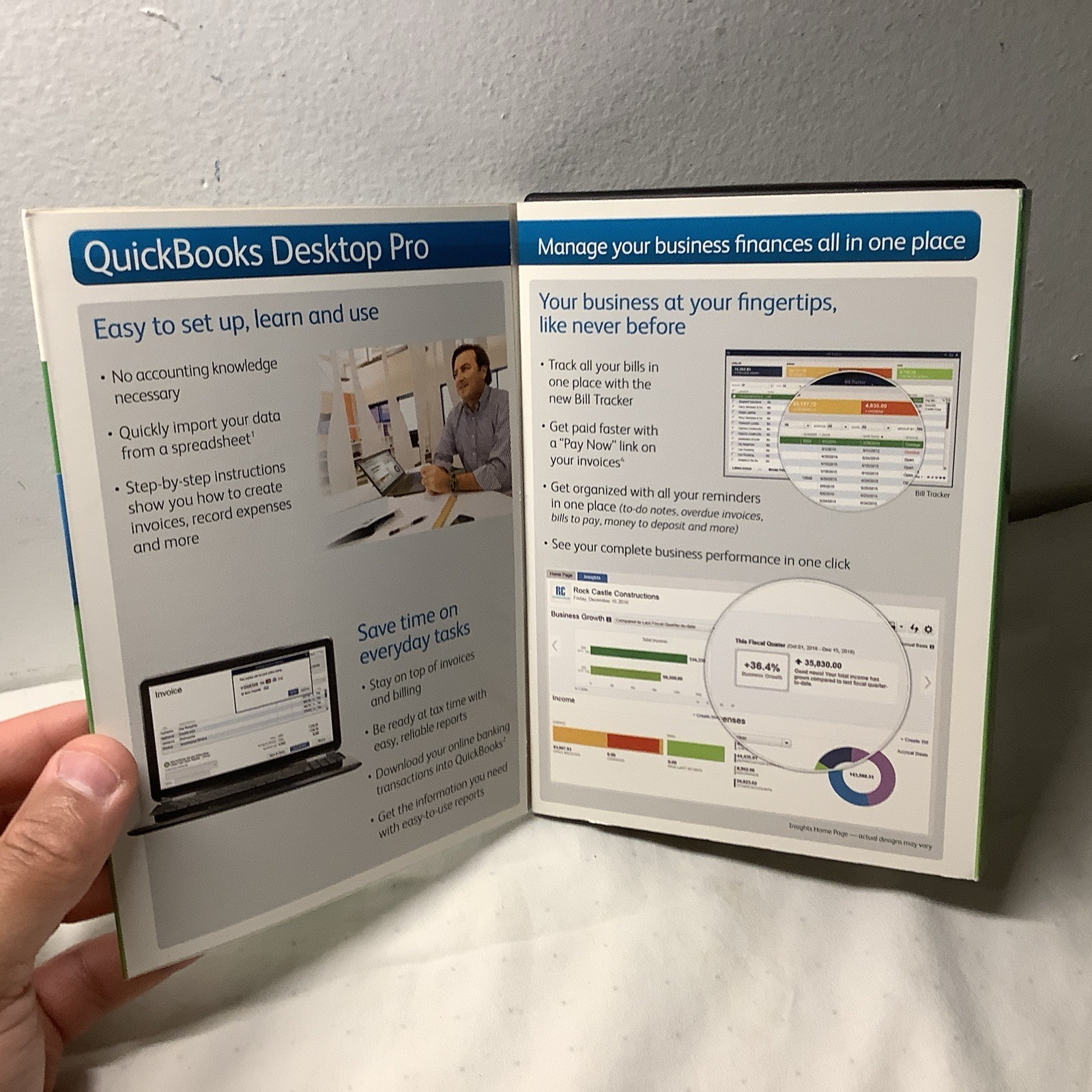 Quickbooks 2016 Desktop Pro Windows Accounting Retail
