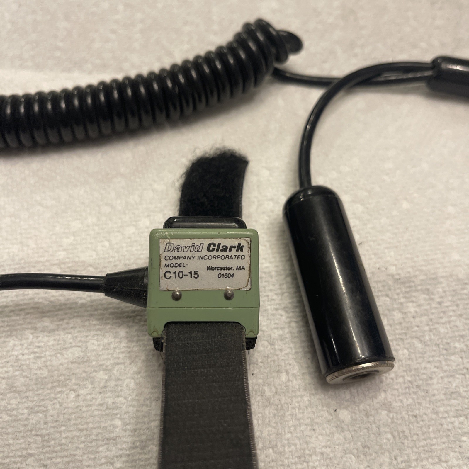 David Clark Co Push-To-Talk-Switch Model C10-15