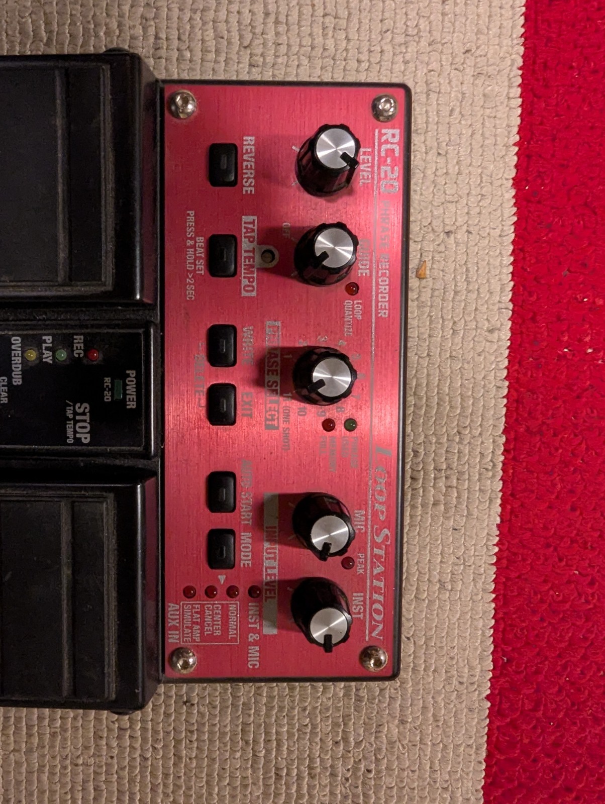 Boss RC-20 Looper Guitar Effect Pedal